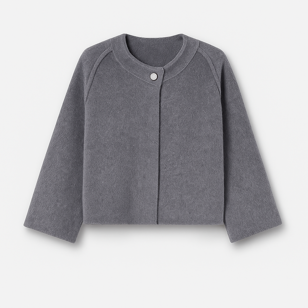 Veste courte femme tendance pour automne/printemps. Style chic et polyvalent, idéal pour un look élégant et confortable.