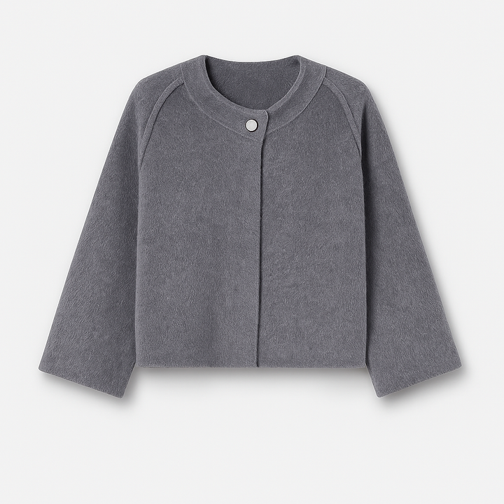 Veste courte femme tendance pour automne/printemps. Style chic et polyvalent, idéal pour un look élégant et confortable.