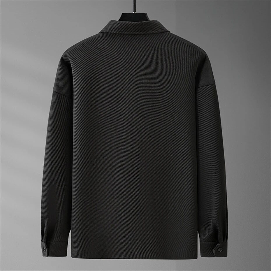 Veste homme coupe slim, élégante et chaude.  Design intemporel, idéale pour l'hiver.