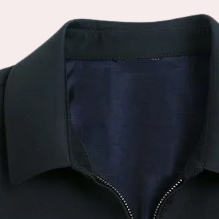 Veste homme décontractée, coupe élégante.  Bleu marine, noir ou vert.  Confort optimal.