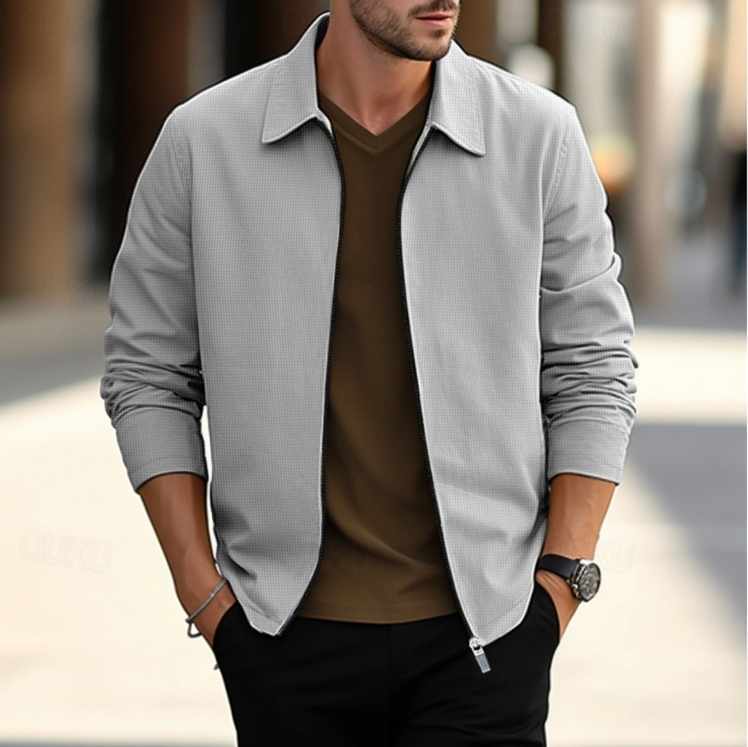Veste homme élégante, coupe soignée.  Plusieurs couleurs disponibles.