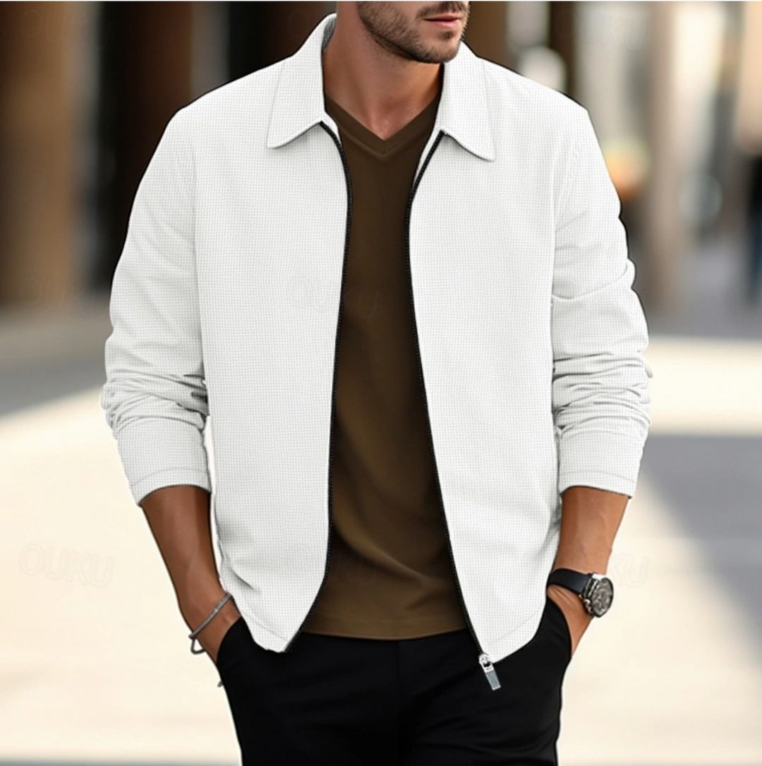 Veste homme élégante, coupe soignée.  Plusieurs couleurs disponibles.