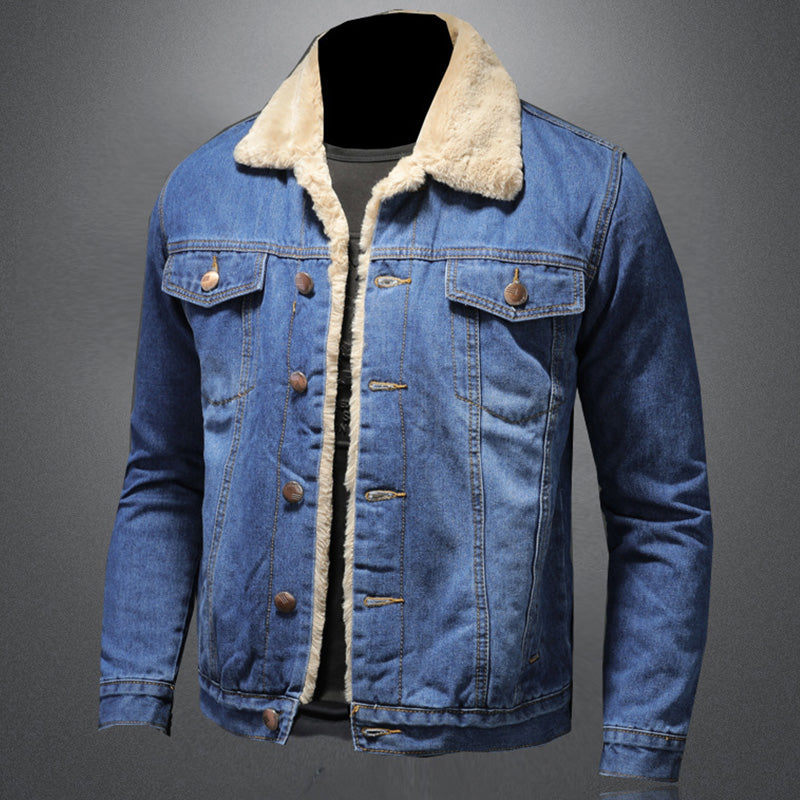 Veste Jackson pour hommes. Style classique moderne, vêtement d'extérieur polyvalent, élégant et casual pour l'hiver.