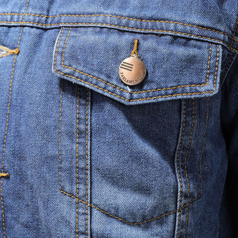 Veste chaude Jackson pour hommes. Vêtement d'extérieur doublé, élégant et intemporel pour le froid hivernal.