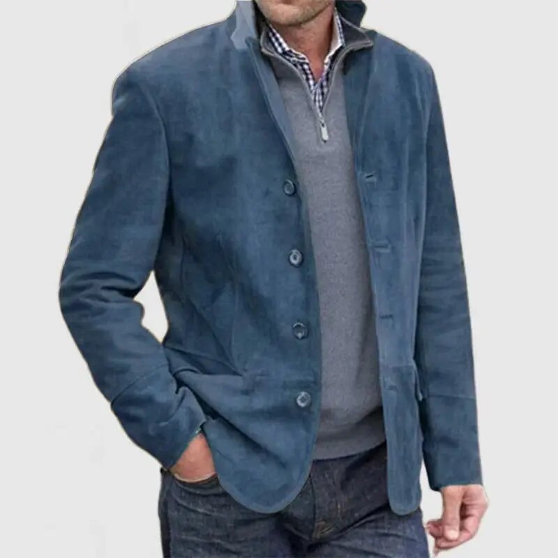 "Veste homme vintage rétro élégante, coupe droite, plusieurs couleurs, style moderne et classique, parfaite en toute occasion