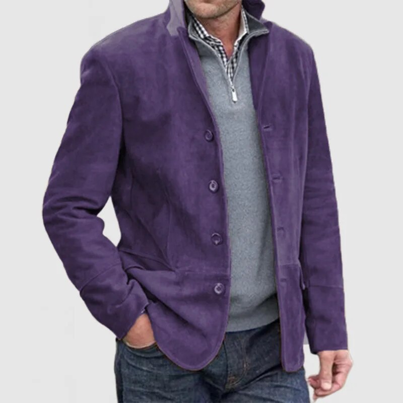 "Veste homme vintage rétro élégante, coupe droite, plusieurs couleurs, style moderne et classique, parfaite en toute occasion