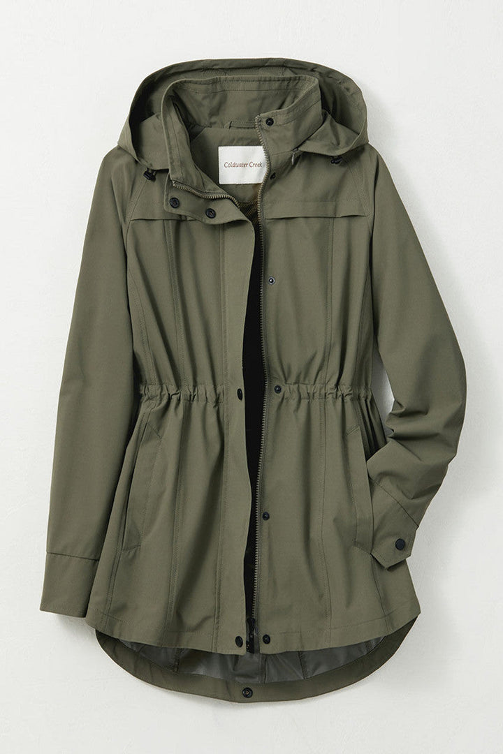 Veste imperméable pliable, légère et polyvalente. Idéale pour toutes les occasions.