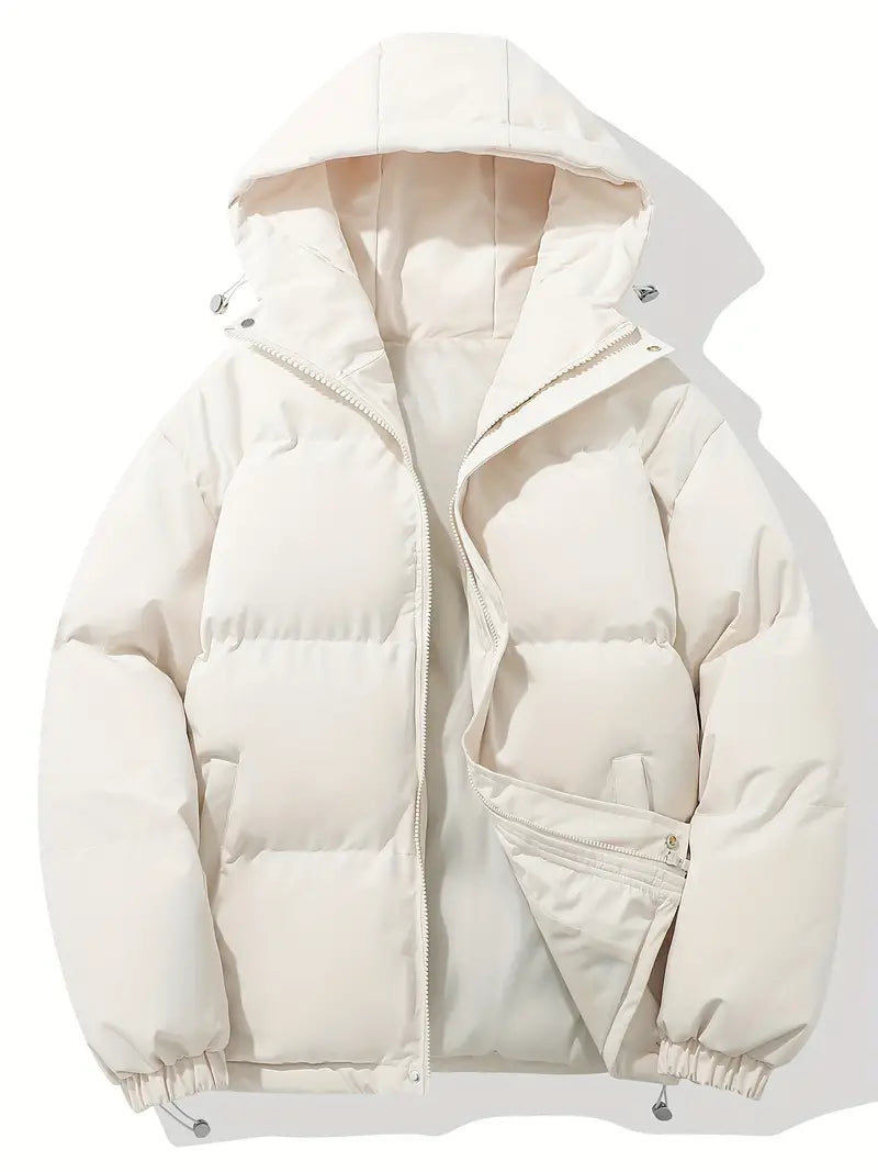 Veste matelassée à capuche femme, chaude et élégante, parfaite pour l'hiver ou la mi-saison.