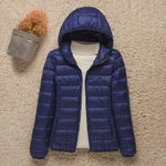 Capuche bleu foncé