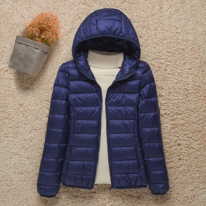 Veste matelassée ultra-légère femme, chaude et élégante, idéale automne/hiver.