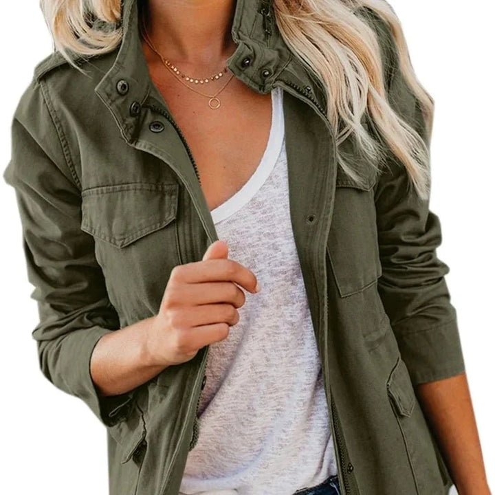 Veste militaire femme kaki North