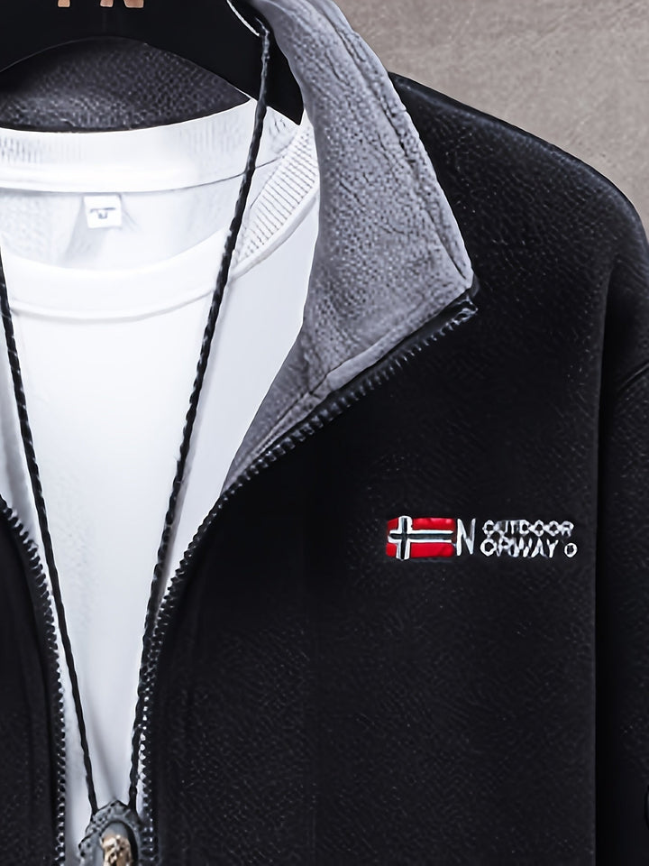 Polaire de voyage homme, légère et chaude, prend peu de place