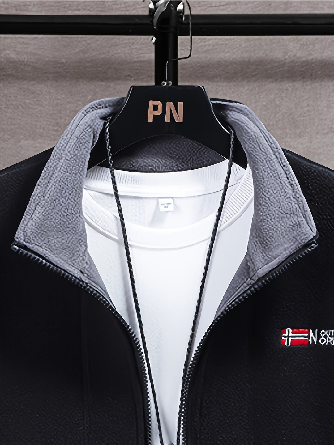 Veste polaire homme, résistante aux bouloches, pour une longue durée de vie