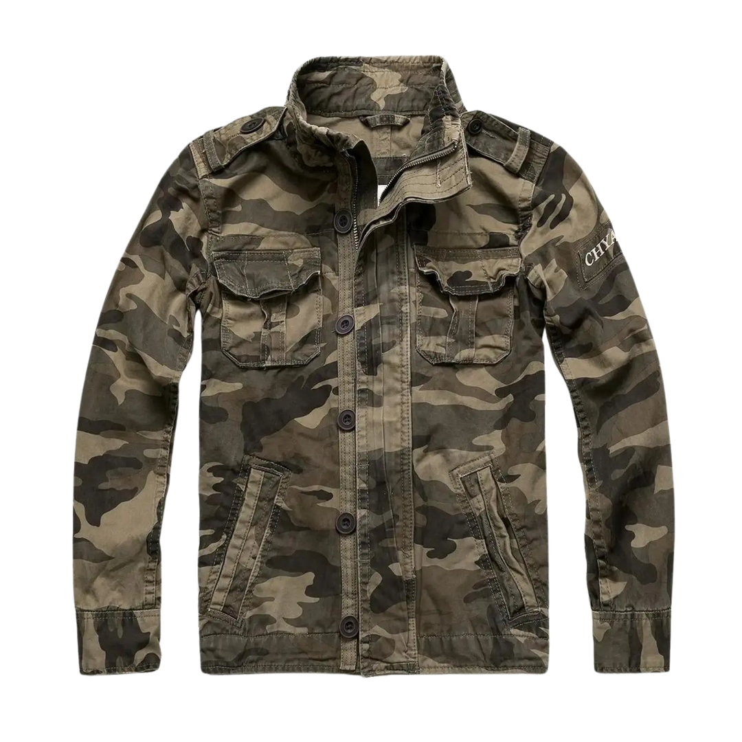 Vêtement homme tendance: veste multi-saisons avec poches pour un look décontracté et pratique.