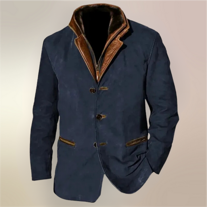 Veste homme Collin classique intemporelle, style vintage élégant, blouson automne mode masculine et confort.