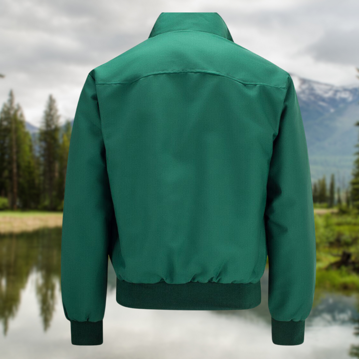 Manteau décontracté bordeaux, mode masculine tendance, pour automne et hiver.