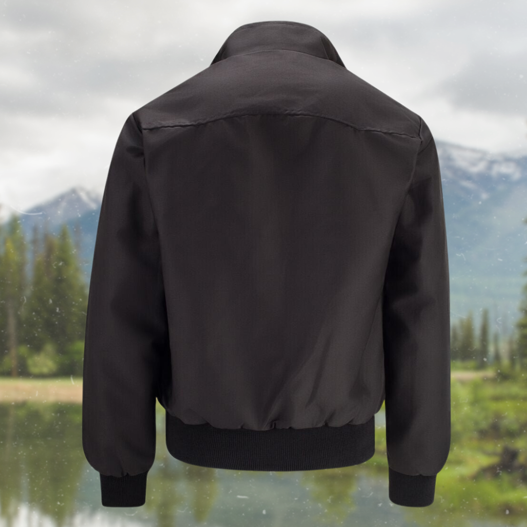 Veste décontractée bleue, chaude et confortable, essentielle pour l'hiver.