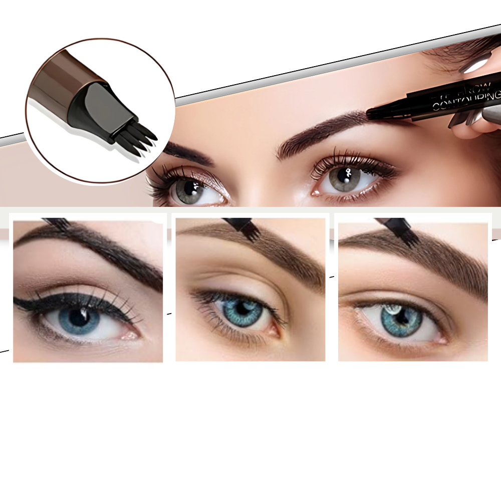 Stylo à sourcils liquide résistant à l'eau - Ozerty