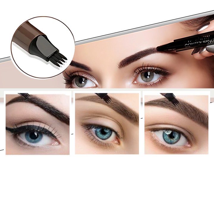 Stylo à sourcils liquide résistant à l'eau - Ozerty