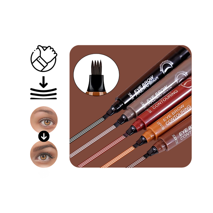 Stylo à sourcils liquide résistant à l'eau - Ozerty