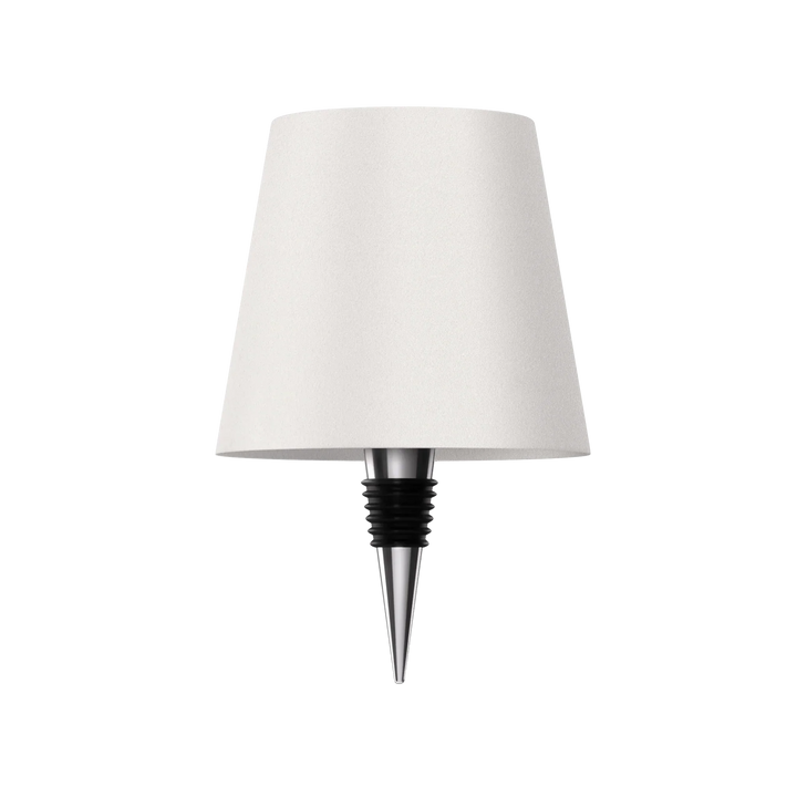 Lampe rechargeable design bouteille, port USB-C. Éclairage portable élégant pour toute pièce.