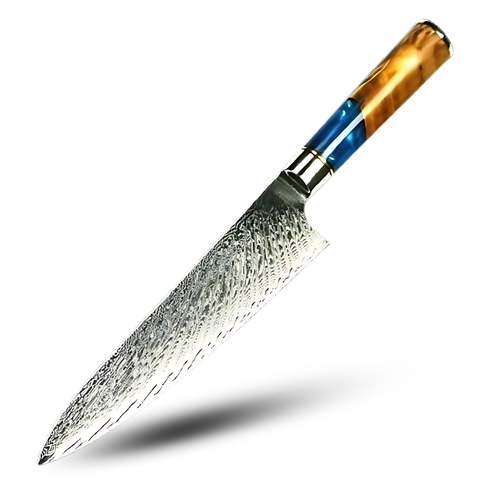 Couteaux japonais de la série Yellow Sea

 -Couteau de Chef - Ozerty