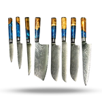 Ensemble de 8 couteaux de Chef Japonais